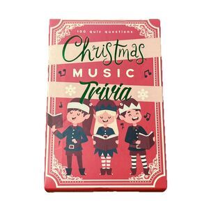 Christmas Music Trivia Card Game (100 Festive Questions) *NEW*